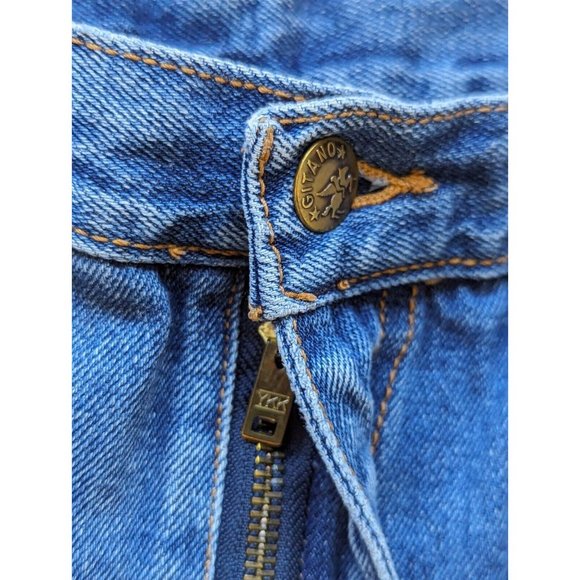 Gitano Vintage 90s Wide Leg Baggy Tapered High Waisted Denim / Size 30x28 - Picture 4 of 6